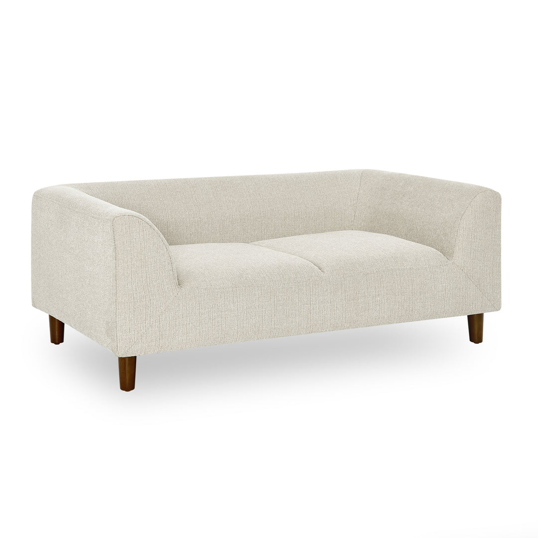 Modern Rectangular Pet Sofa with Backrest and Armrests