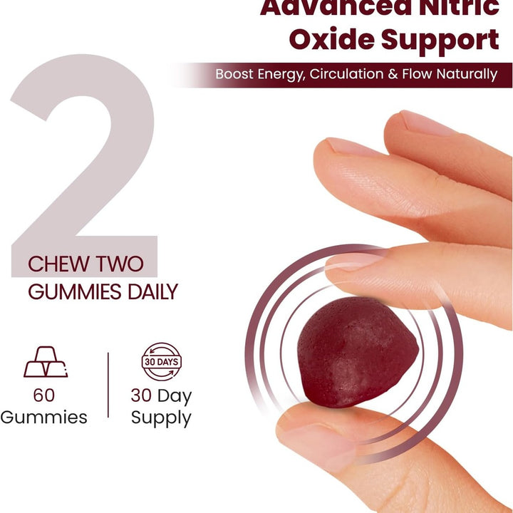 VITAMIZED Beetroot Gummies - Nitric Oxide Supplement