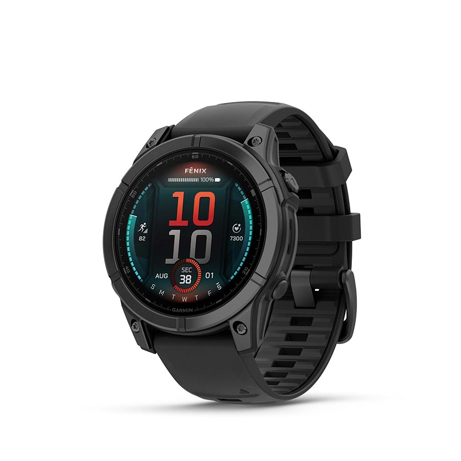 Slate Grey, Wristband: Black - Silicone