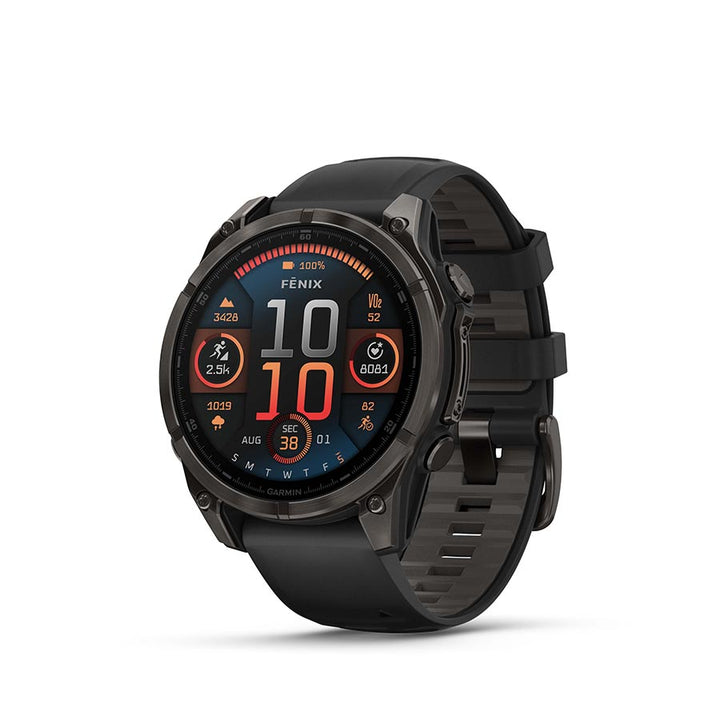 Grey, Wristband: Black/ Pebble Gray - Silicone