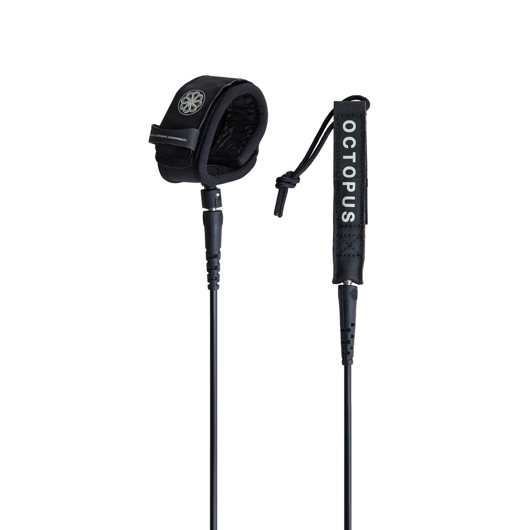 MISSION: CONTROL 6FT SURF LEASH - BLACK