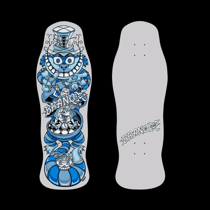 Brand-X Skateboards Master Manipulator 10"x30.25" Limited Edition Deck HAND PAINTED PRE-ORDER, DECEMBER