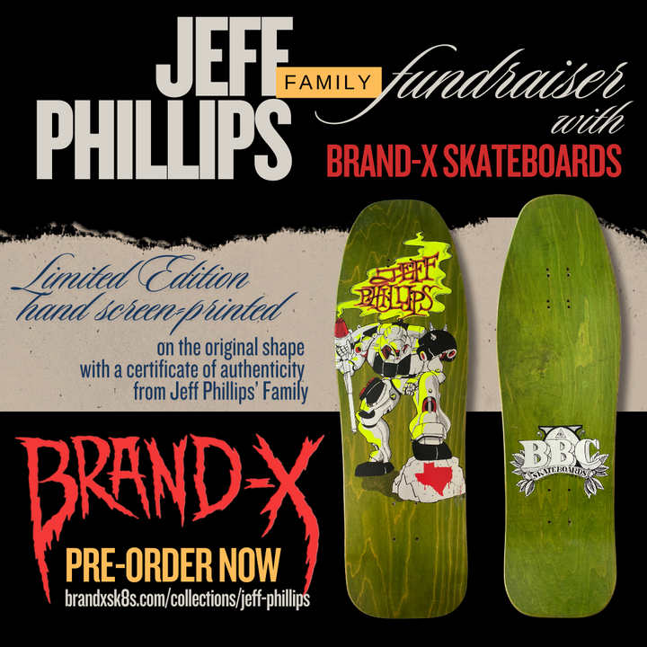 Jeff Phillips BBC Gundam Limited Edition, HAND-PAINTED Deck (1 of 20)