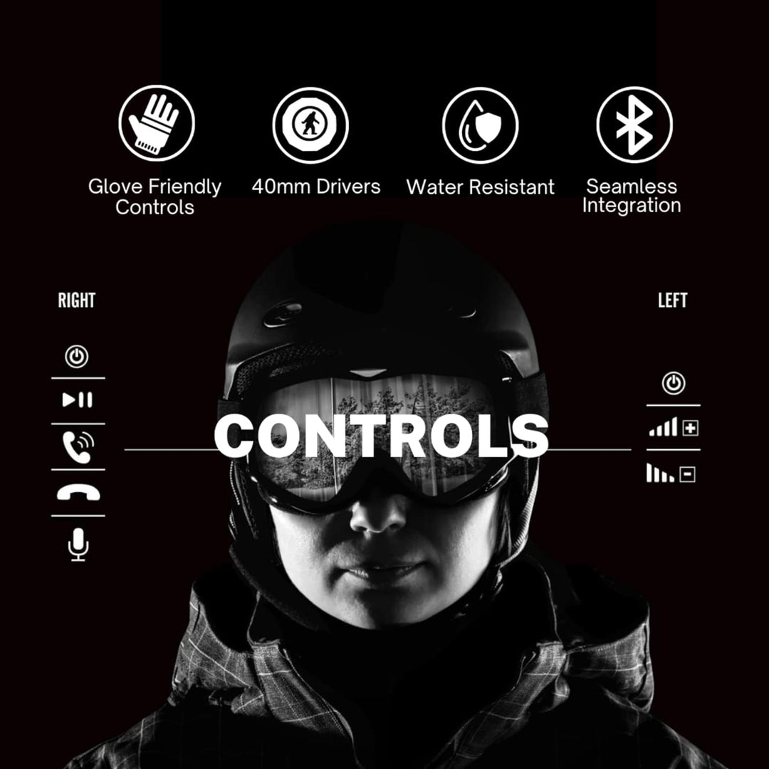 Outdoor Tech Chips® Ultra 2.0 - True Wireless Snow Helmet Audio