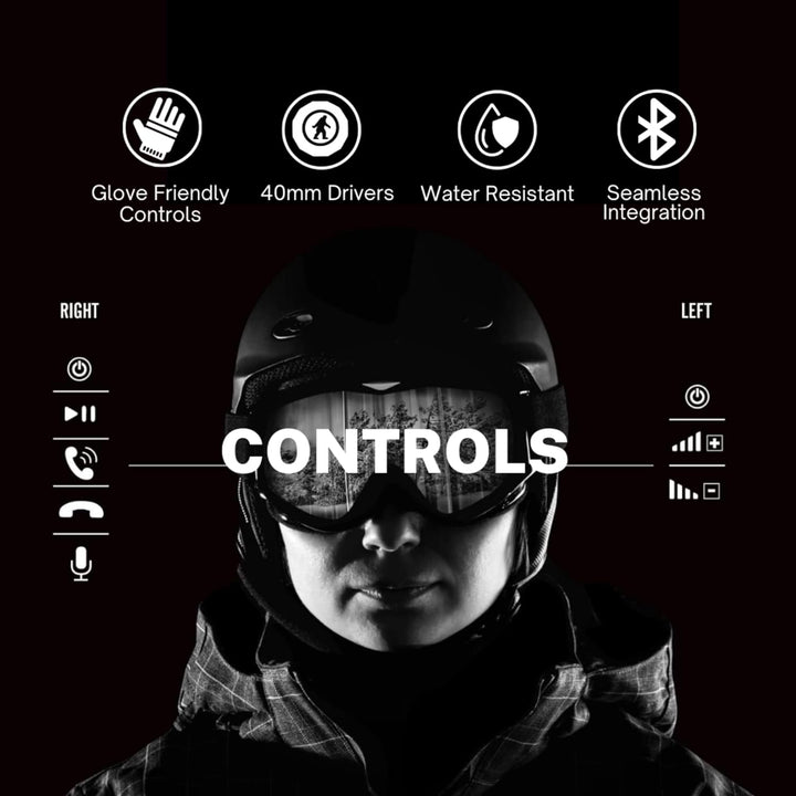 Outdoor Tech Chips® Ultra 2.0 - True Wireless Snow Helmet Audio