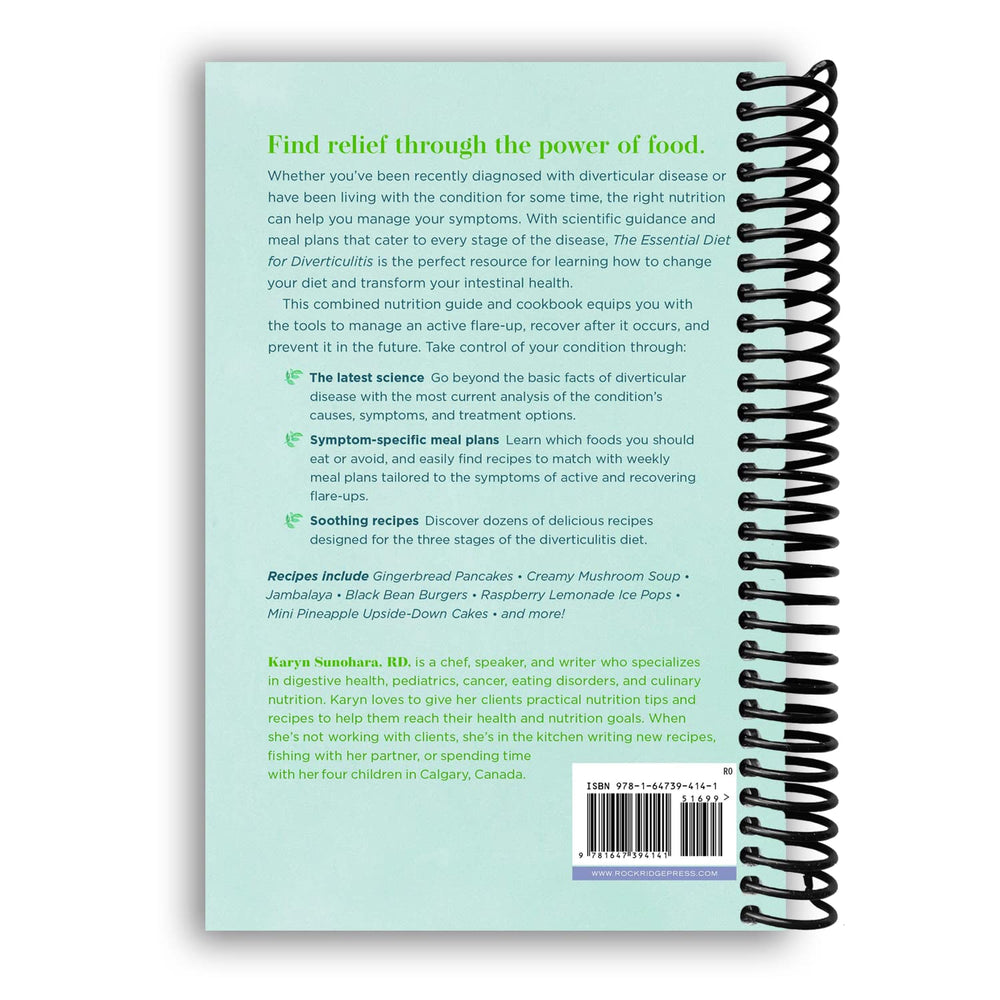 The Essential Diet for Diverticulitis: A 3-Stage Nutrition Guide to Manage and Prevent Flare-Ups Spiral Bound