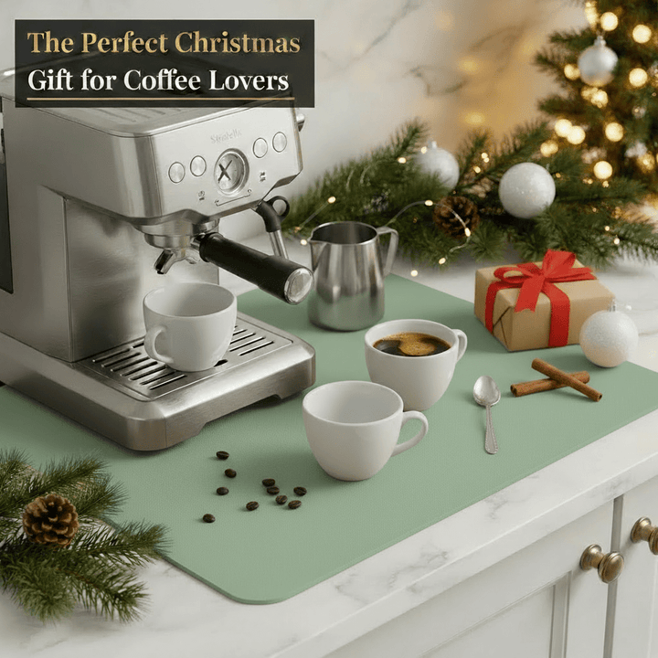 Absorbent Kitchen Dish Drying Mat by Strabella