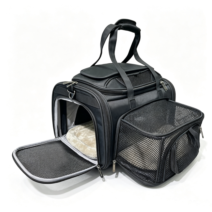 Mr. Peanut's Gold Series Mini Size Airline Compliant Expandable Pet Carrier