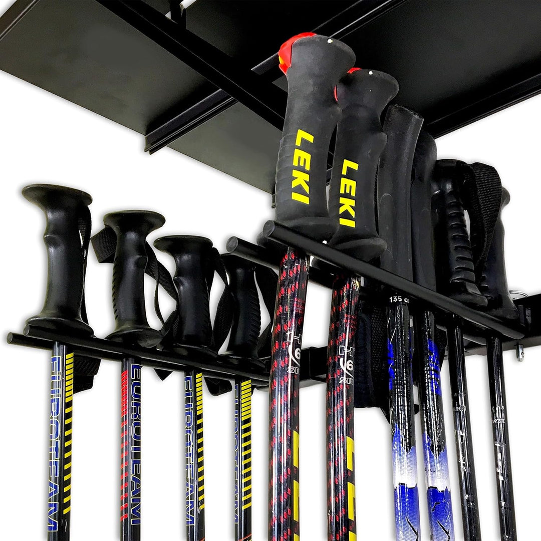 Solitude Ski Storage Rack for 10 Pairs of Skis
