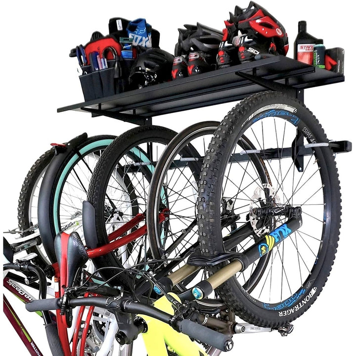 G-Bike Wall Storage System for 5 Bikes - Bike Storage Solution