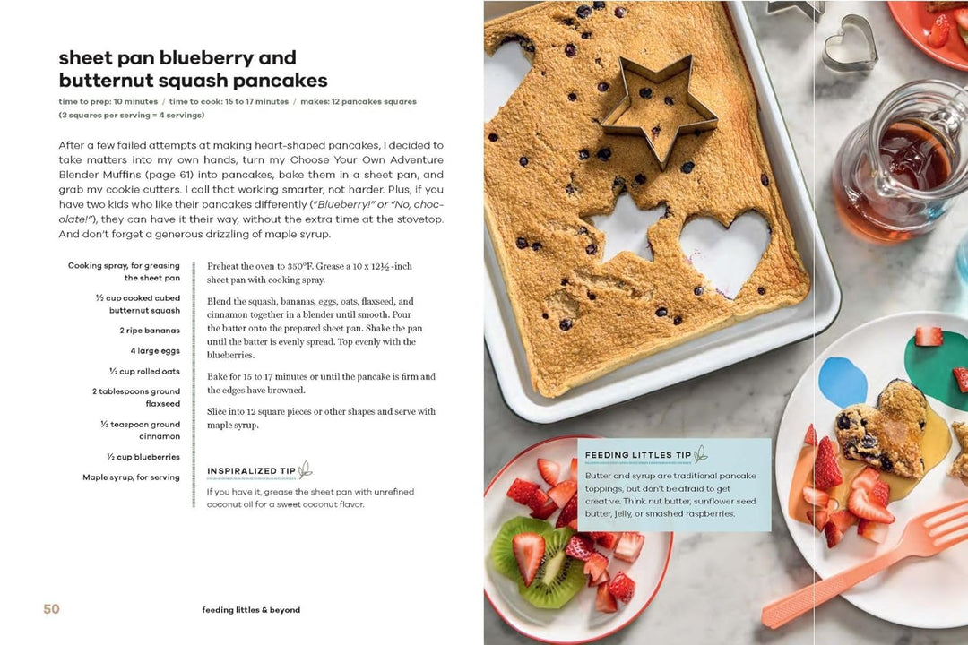 Feeding Littles and Beyond: 100 Baby-Led-Weaning-Friendly Recipes the Whole Family Will Love (Spiral Bound)