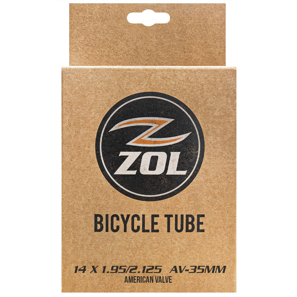 Zol Bike Inner Tube 14x1.95" Bmx Kids and Electric Bicycles
