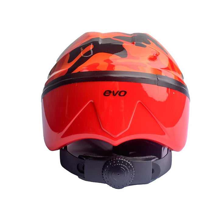 EVO, Beep Beep, Helmet, Orange Camo, 44 - 50cm