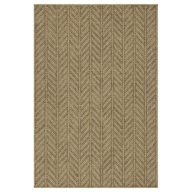 Earth GC_NTL1013 Jute/Mocha 7 ft. 10 in. x 10 ft. 3 in. Indoor/Outdoor Area Rug
