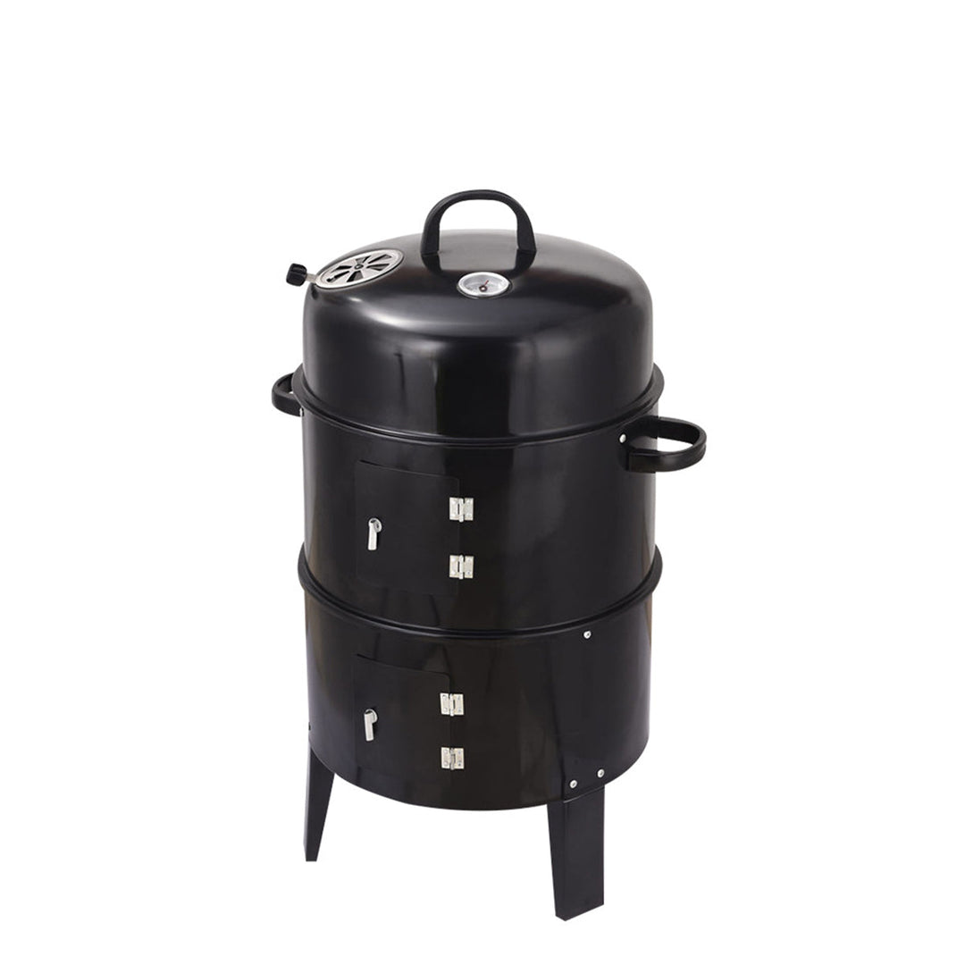 Double-Layer Charcoal Grill Stove for Outdoor Cooking