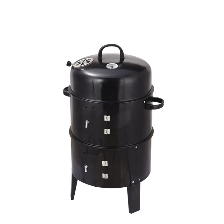 Double-Layer Charcoal Grill Stove for Outdoor Cooking