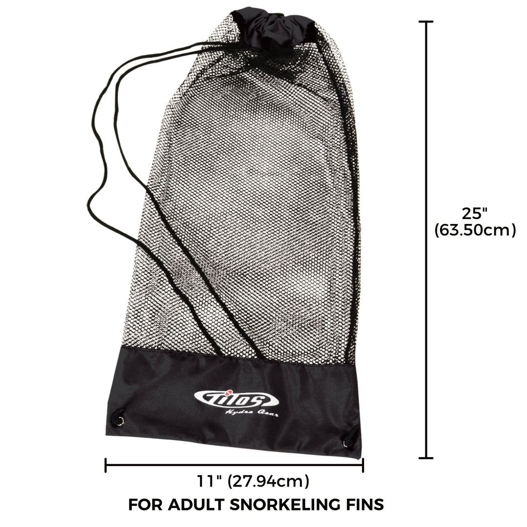 Fin Mesh Bag for Diving Gear - Versatile & Durable