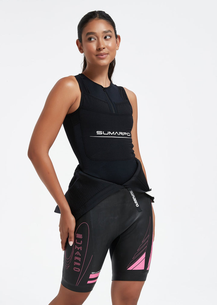SUMARPO Quokka Women's Thermal Half-Zip Swimrun Vest