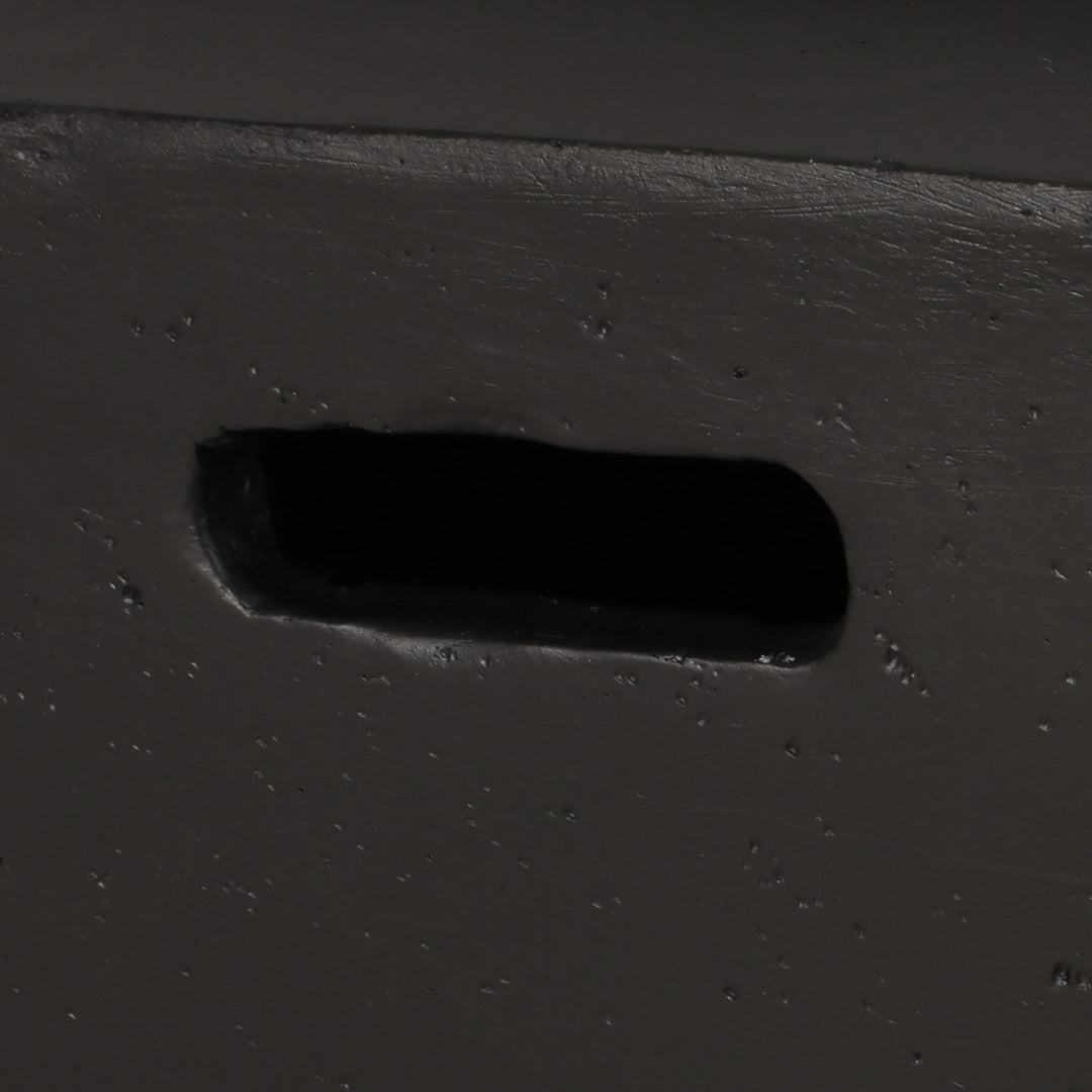 29 Inch Square Wood-Burning Fire Pit for Outdoor Spaces