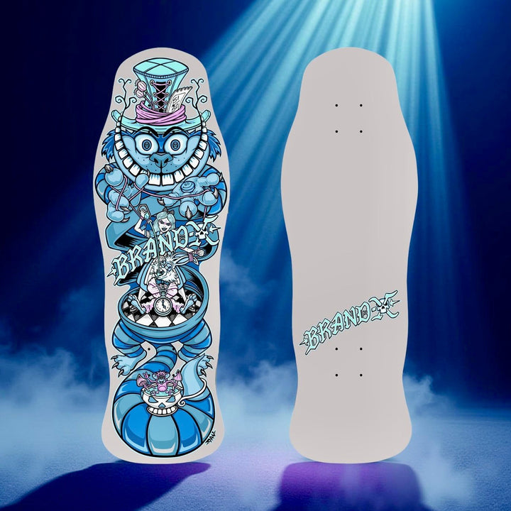 Brand-X Skateboards Master Manipulator 10"x30.25" Limited Edition Deck HAND PAINTED PRE-ORDER, DECEMBER