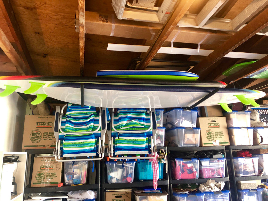 Hi-Port 1 Surfboard Storage Rack - Overhead Solution