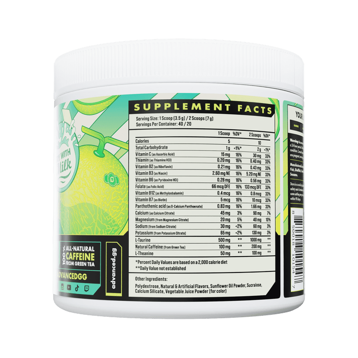 ADVANCED Melon Cream Pop Drink Mix