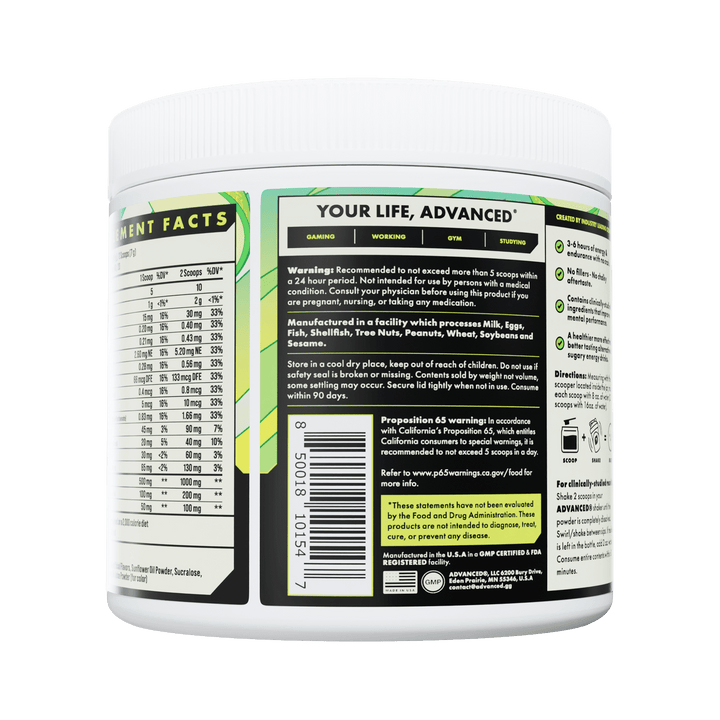 ADVANCED Melon Cream Pop Drink Mix