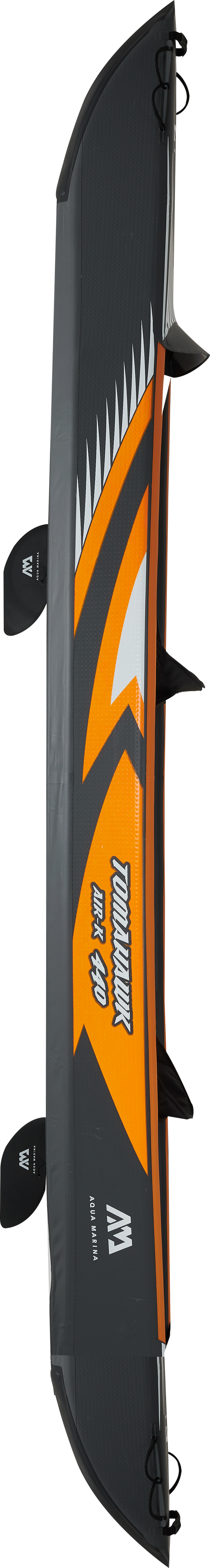 Aqua Marina TOMAHAWK AIR-K 14'5" Inflatable High Pressure Speed Kayak / Canoe