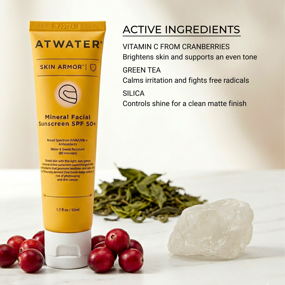 ATWATER Skin Armor Mineral Facial Sunscreen SPF50+