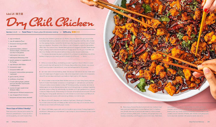 A Very Chinese Cookbook: 100 Recipes from China and Not China But Still Really Chinese Spiral Bound