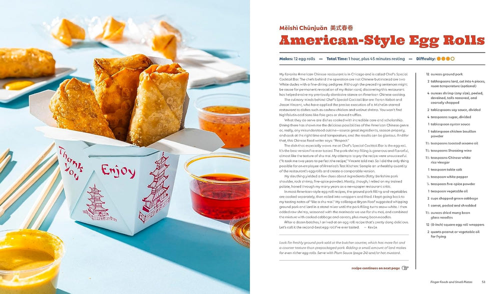 A Very Chinese Cookbook: 100 Recipes from China and Not China But Still Really Chinese Spiral Bound