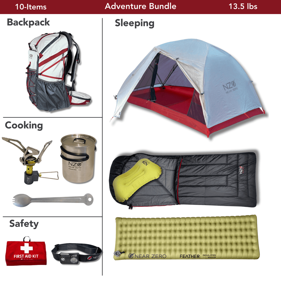 Near Zero Outdoor Gear Adventure Bundle