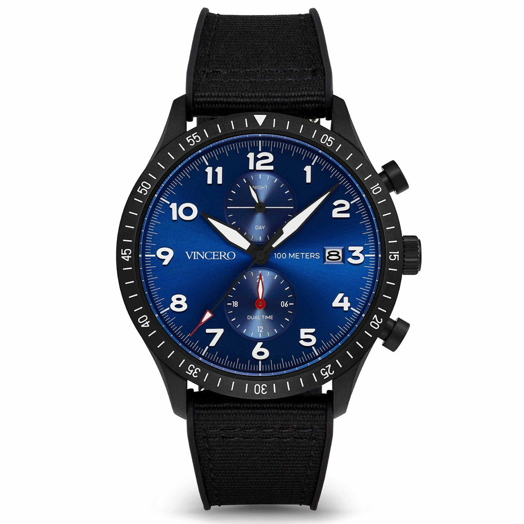 Vincero Collective The Altitude - Matte Black/Cobalt