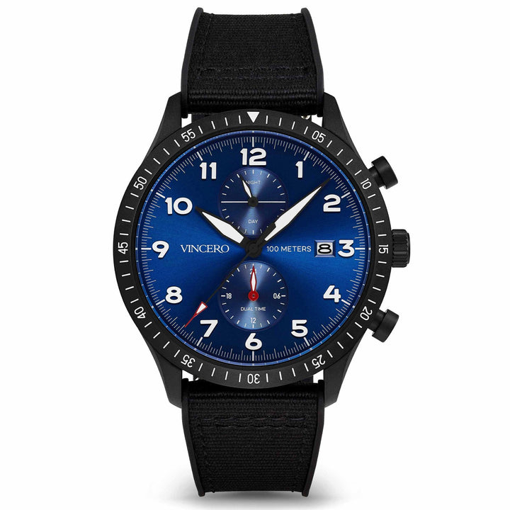 Vincero Collective The Altitude - Matte Black/Cobalt