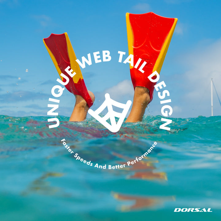 DORSAL Floating Swim Fins for Bodyboarding and Surfing