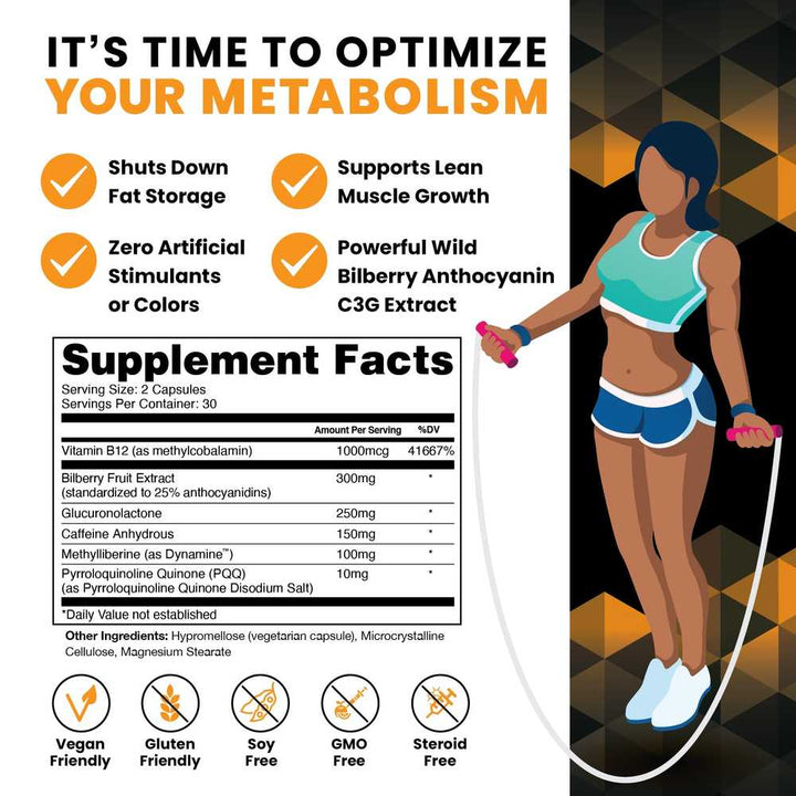 M 6 Metabolism Optimization Supplement for Weight Loss