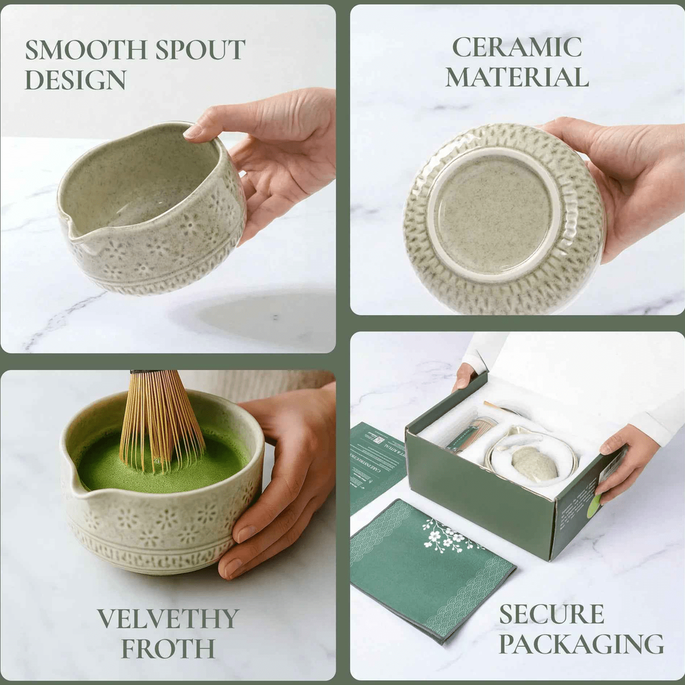 Bamboo Tea Whisk Set: Perfect Gift for Tea Lovers