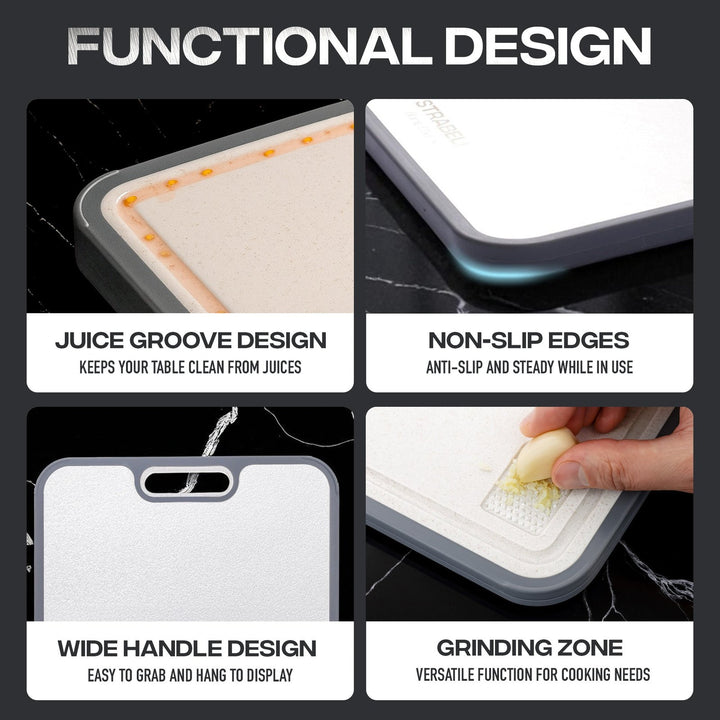 Titanium Cutting Board – Durable, Antibacterial Gift Set