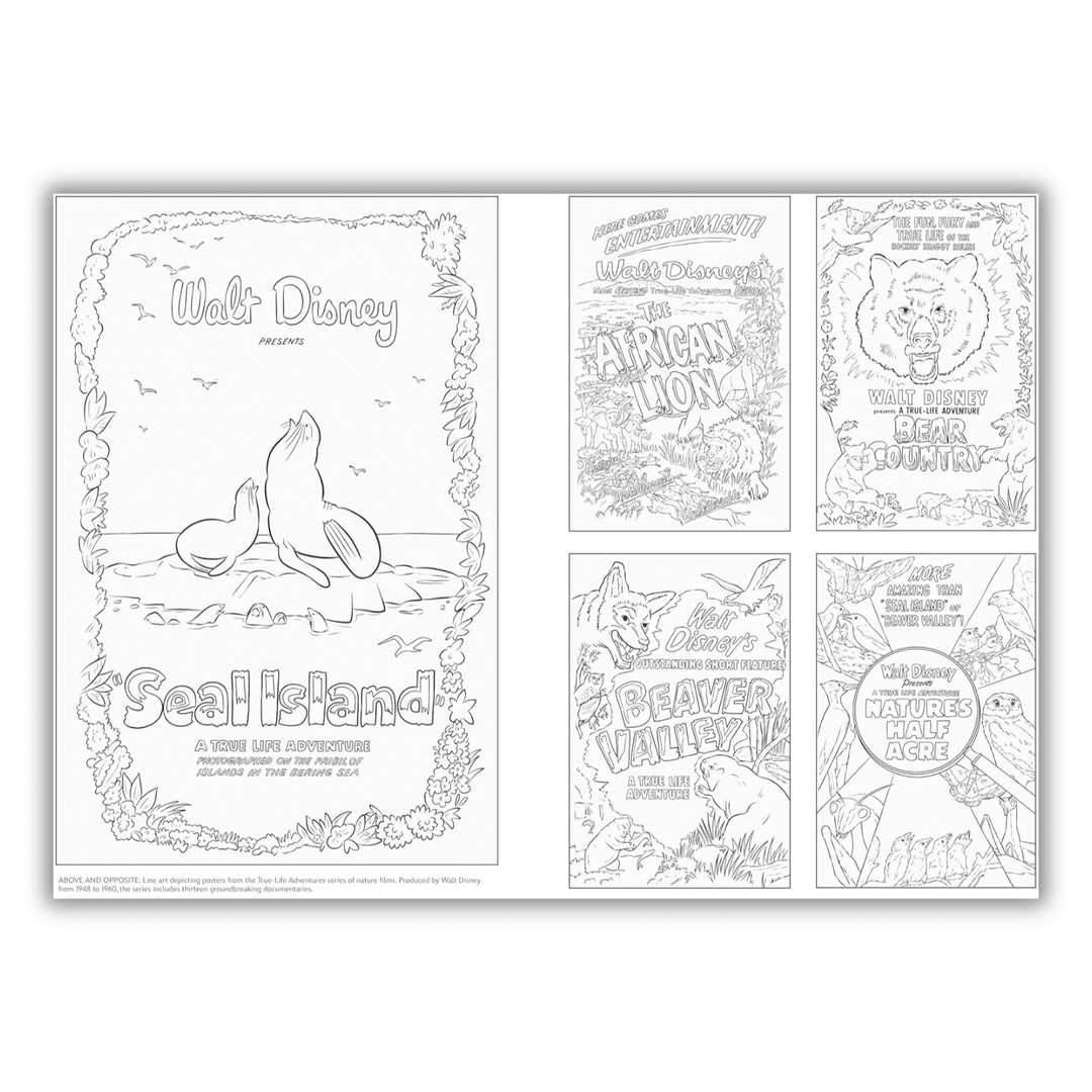 Art of Coloring: Disney 100 Years of Wonder: 100 Images to Inspire Creativity Spiral-bound