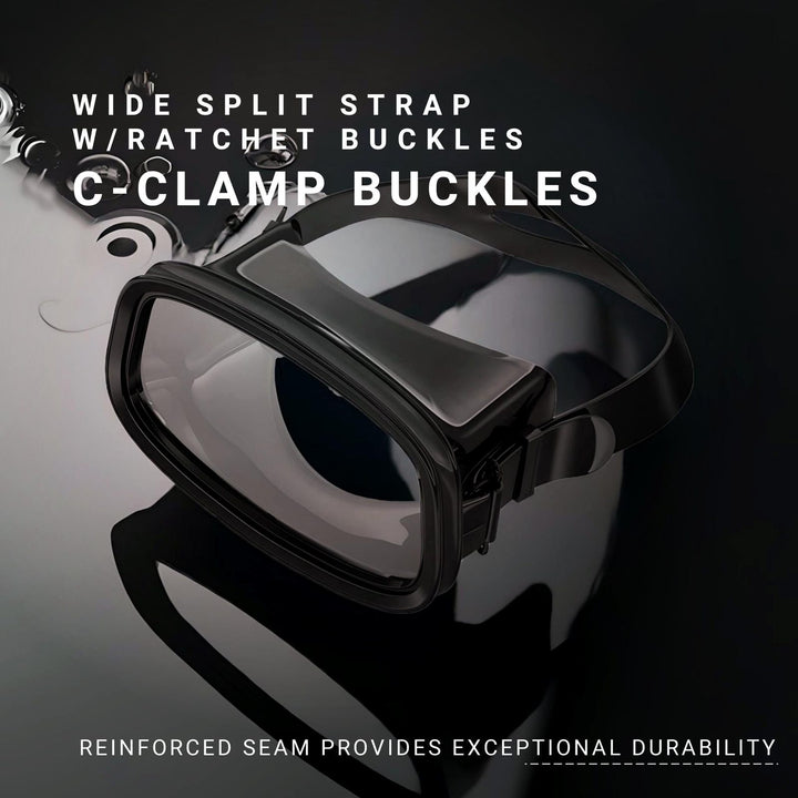 USAF Spec-War Dive Mask and Snorkel Combo