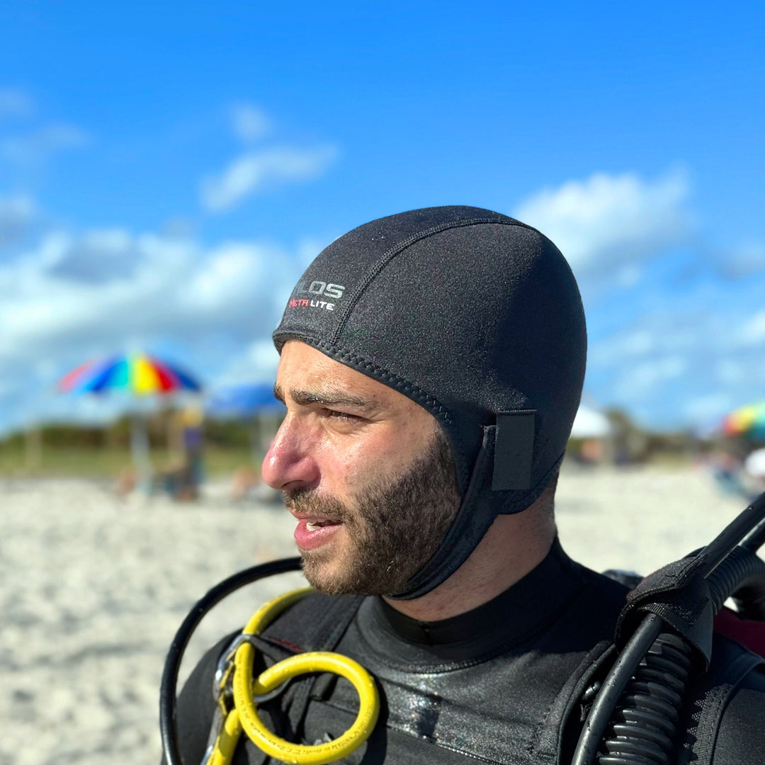 1mm Titanium Neoprene Beanie for Water Sports