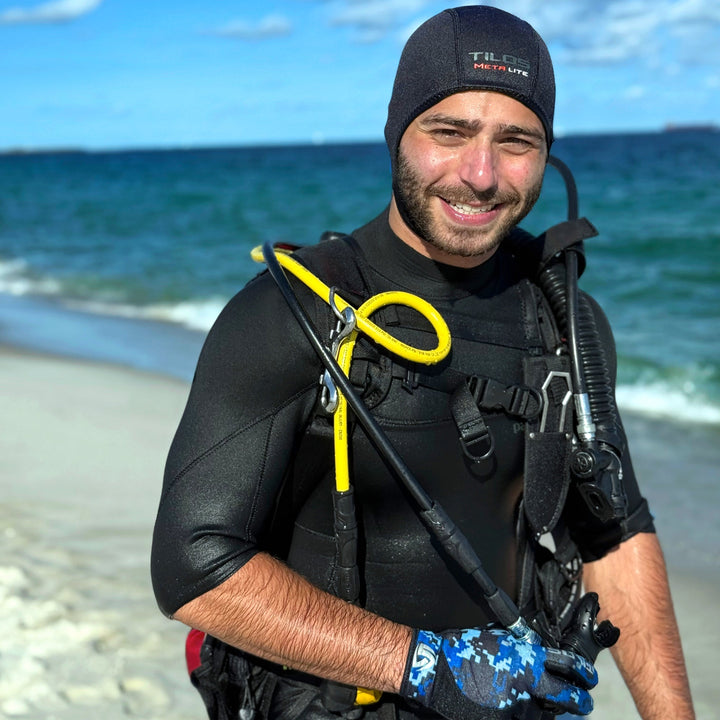 1mm Titanium Neoprene Beanie for Water Sports