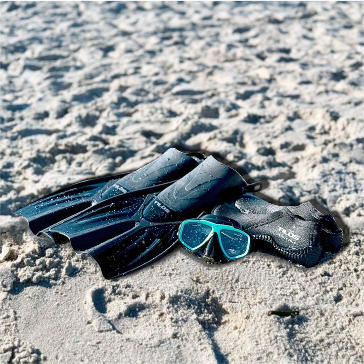 Getaway Wide Toe Box Snorkeling Fins for Broad Feet