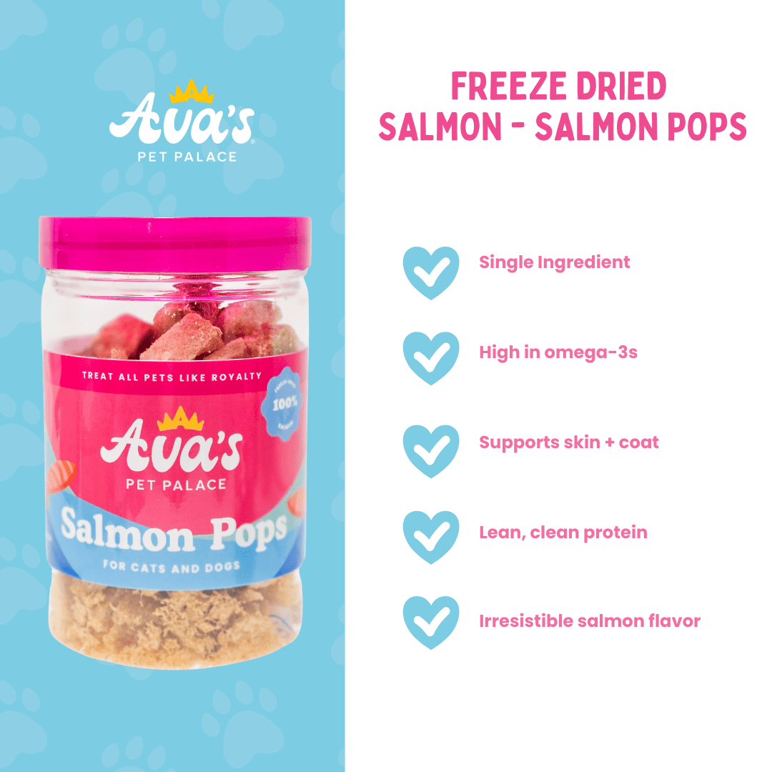 Freeze Dried Salmon Treats - Salmon Pops