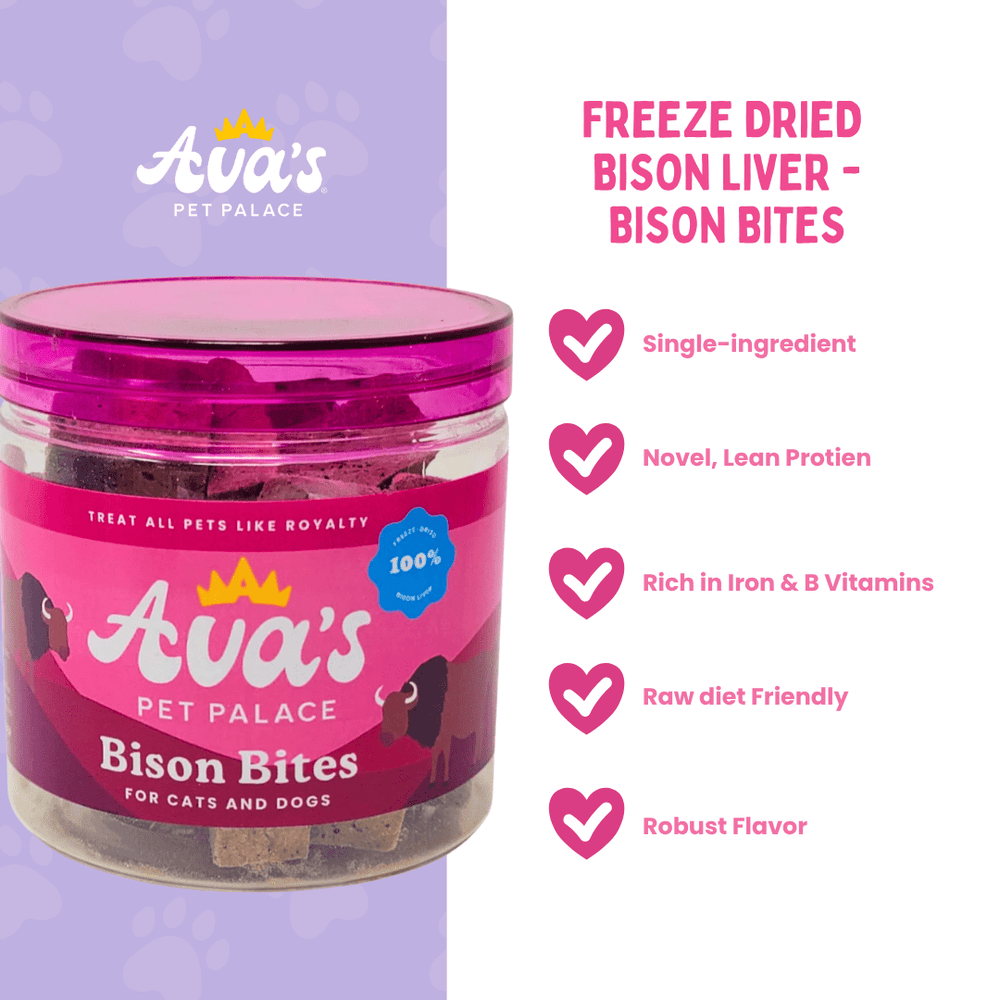 Freeze Dried Bison Liver - Bison Bites