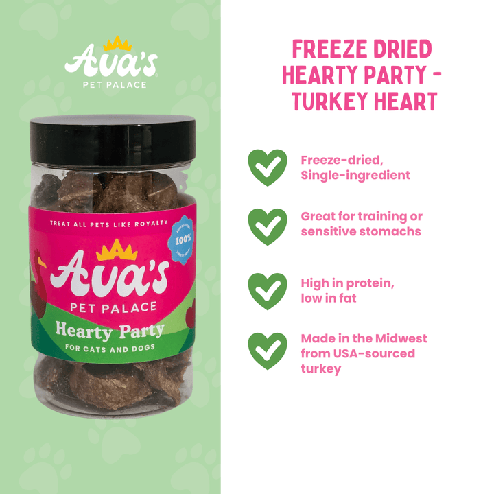 Freeze Dried Hearty Party - Turkey Heart