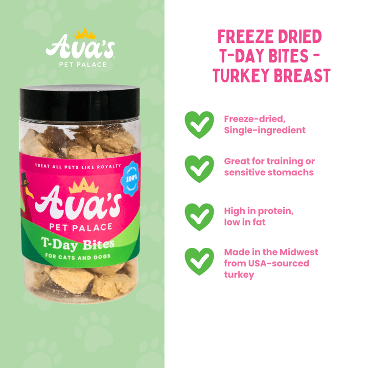 Freeze Dried T-Day Bites - Turkey Breast