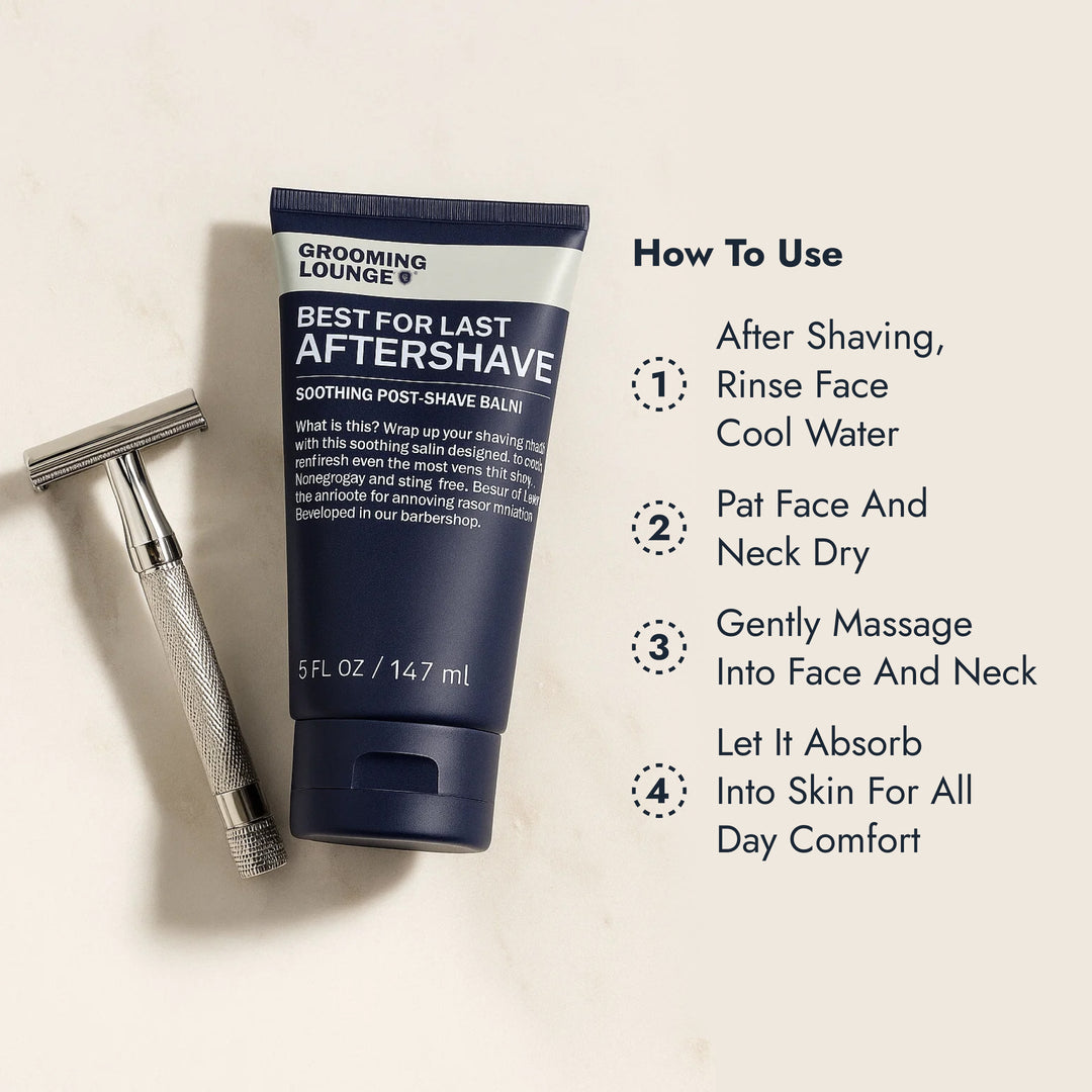 Grooming Lounge Best For Last Aftershave
