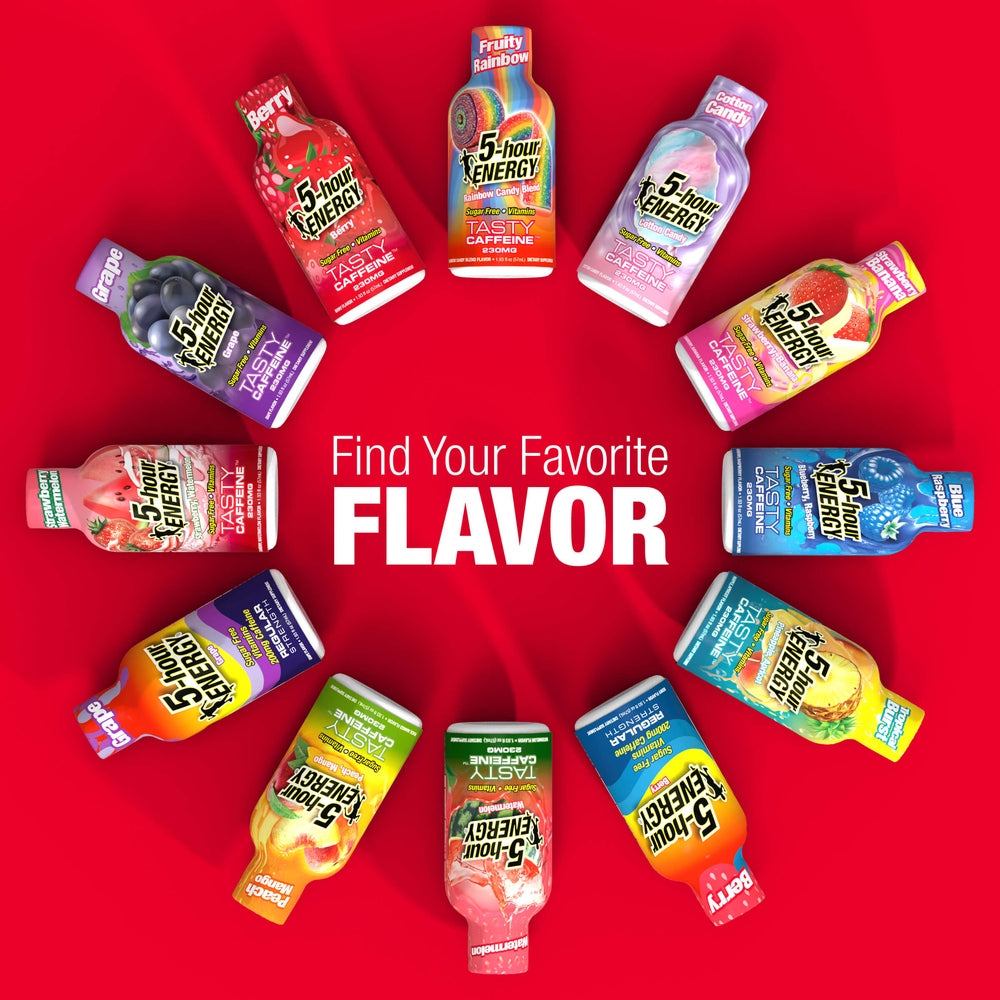 5-hour Energy Berry Flavor Regular Strength 5-hour ENERGY Shots