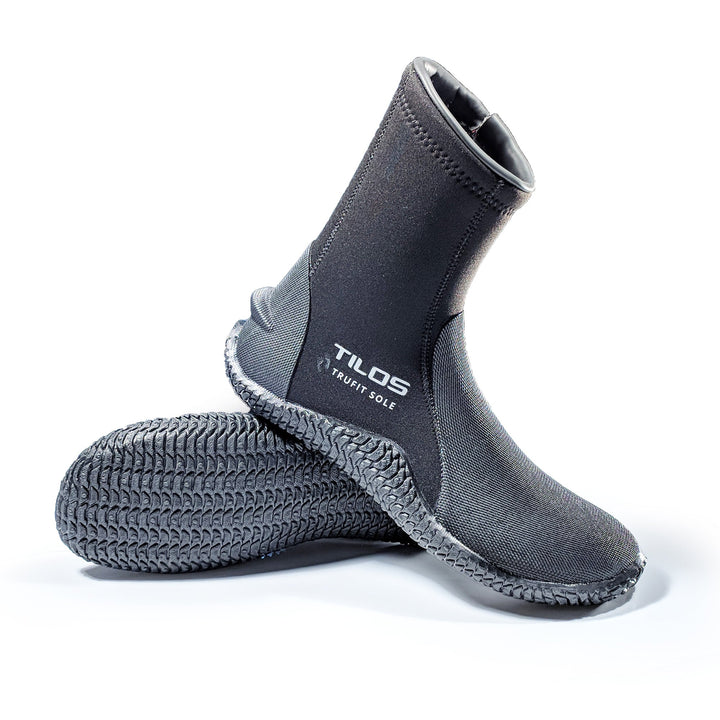 5mm Thermoflare Semi-Dry Boot for Comfort and Insulation